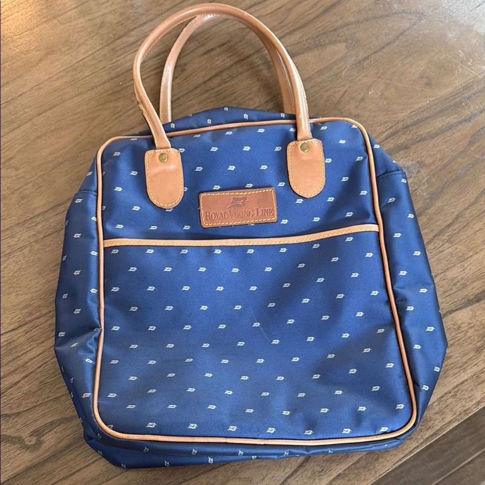 Royal Viking Line Tote Bag Blue‎ made in Spain